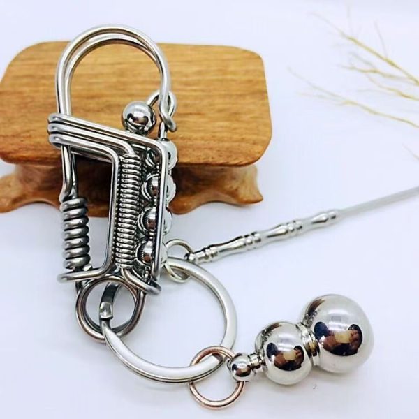 Handcrafted Stainless Steel Bird Keychain